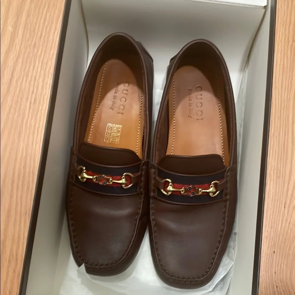 Gucci Horsebit Leather Loafers – Brown, worn once
Original Retail: $940 - Picture 4 of 9